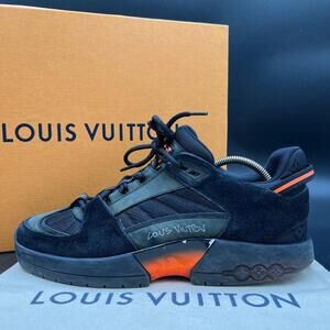 Louis Vuitton Avue Monogram LV Logo Men's Sneakers